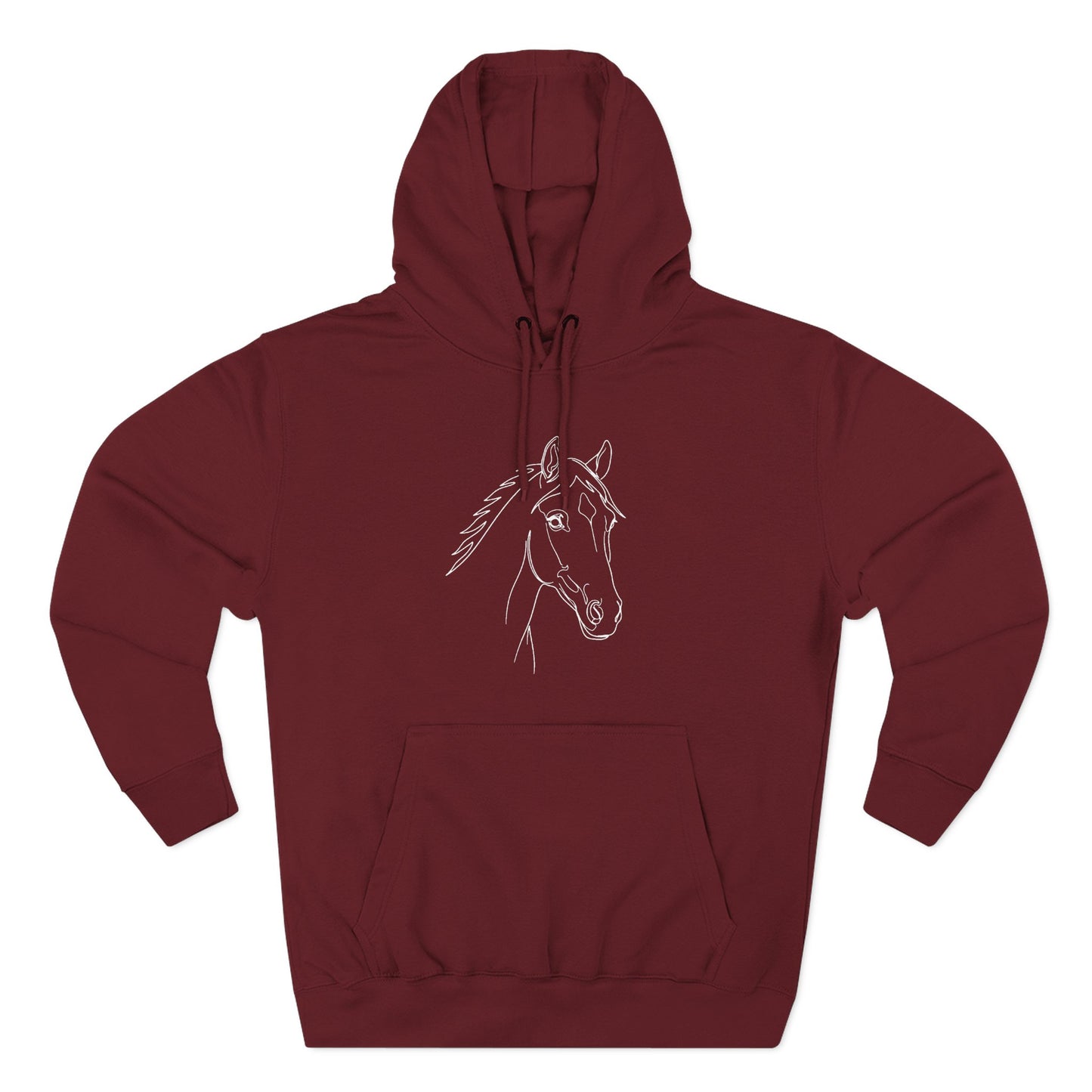 Horse Portrait Sketch - Hoodie