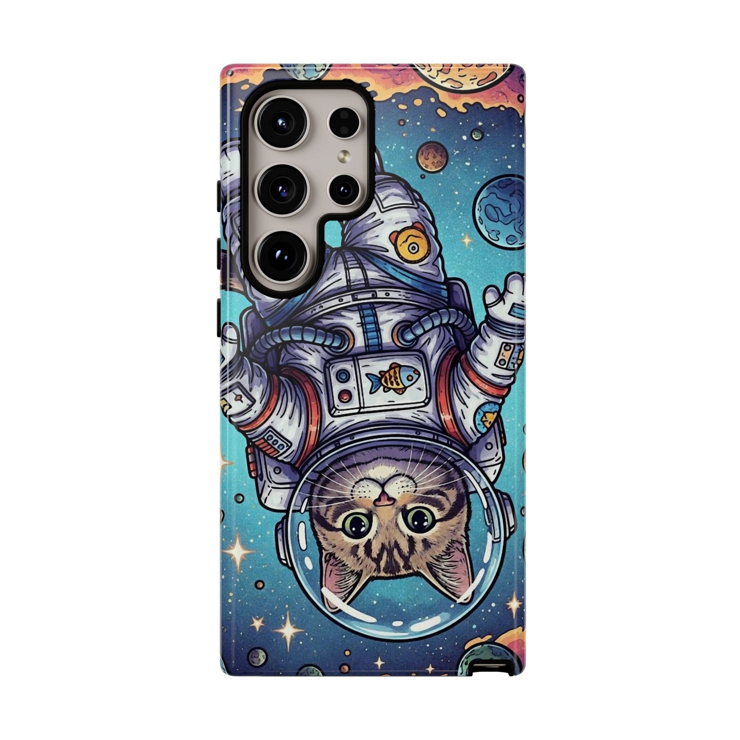 Astronaut Cat - Tough Phone Case