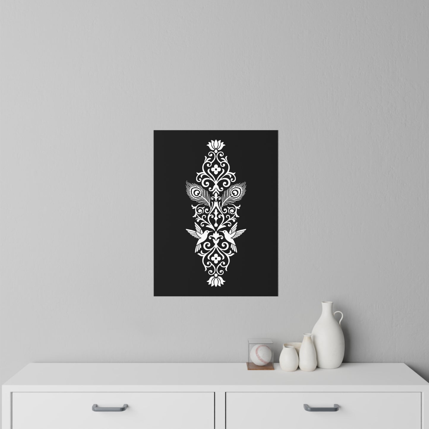 Hummingbird  Soulmates - Wall Decal