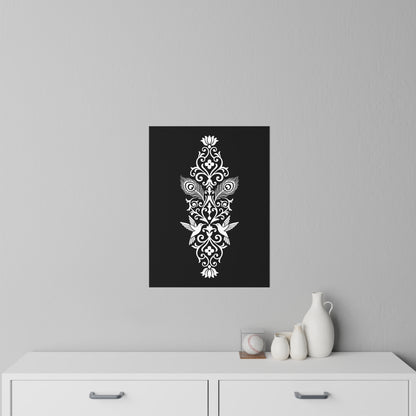 Hummingbird  Soulmates - Wall Decal