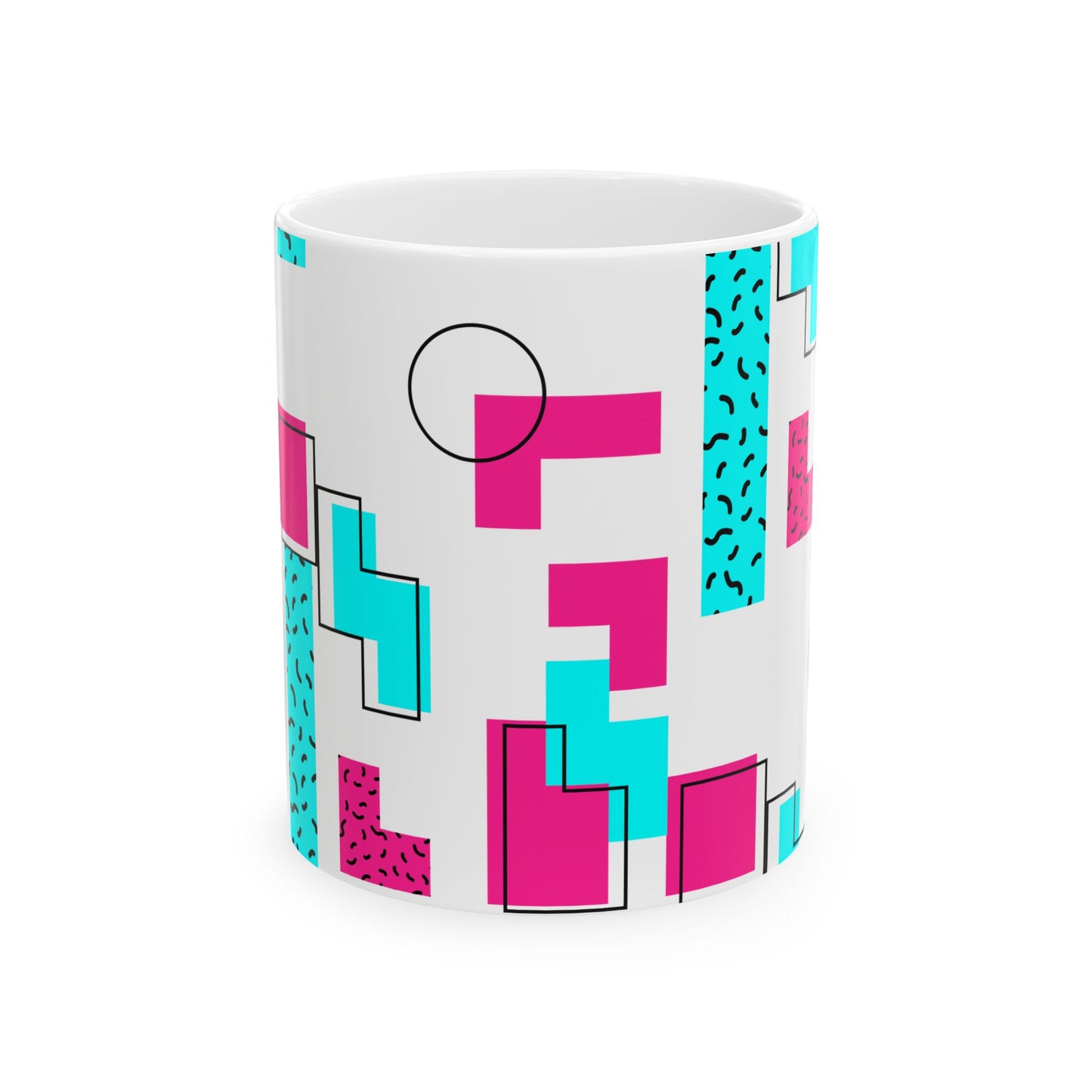Retro Geometric Vibes - Mug
