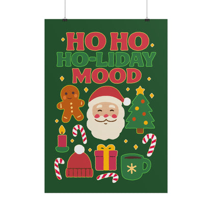 Festive Rolled Posters, Cheerful Holiday Decor, Christmas Wall Art, Seasonal Decorations, Gift Ideas, Cozy Home Vibe, Fun Party Decor