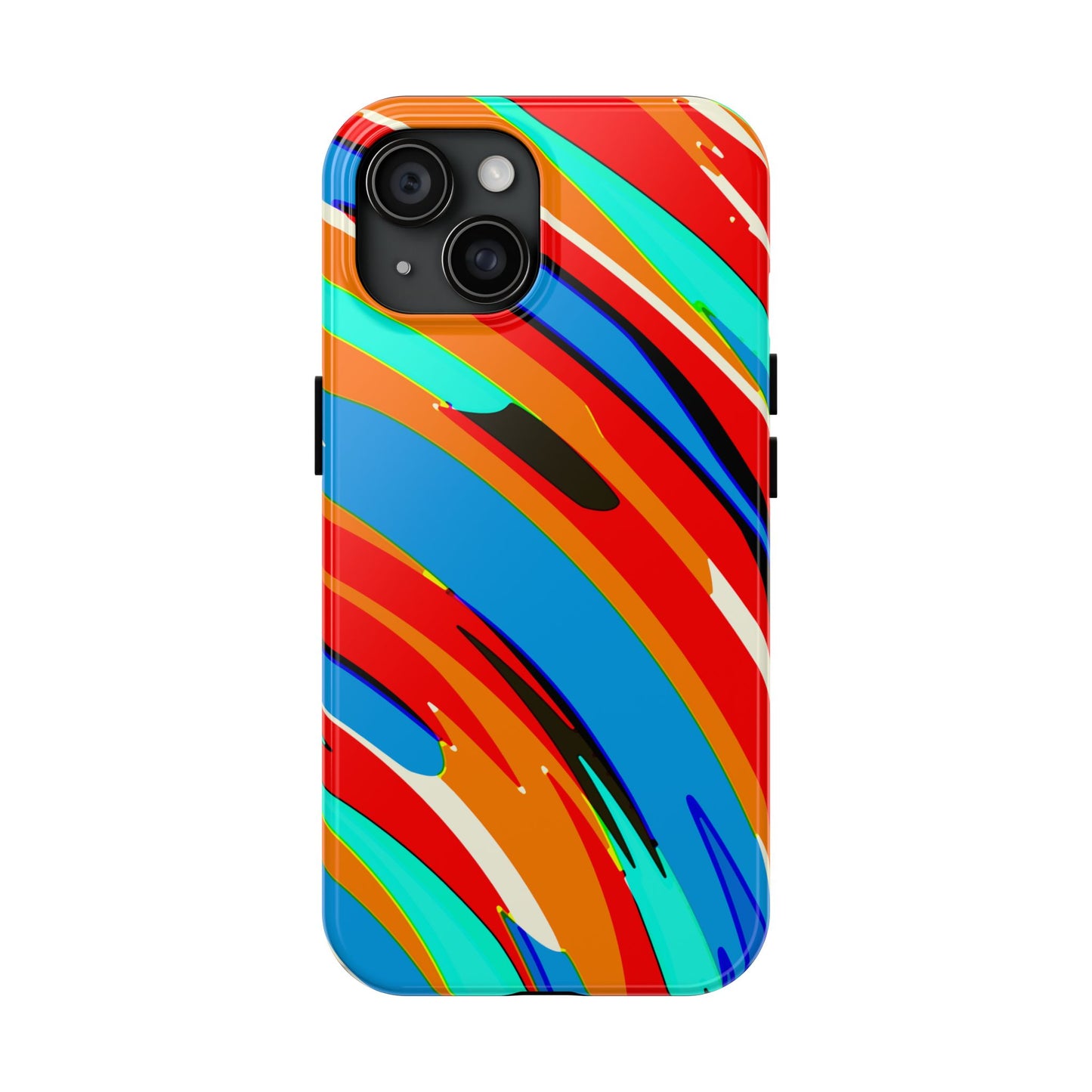 Abstract Rainbow Swirl Arc - Phone Case