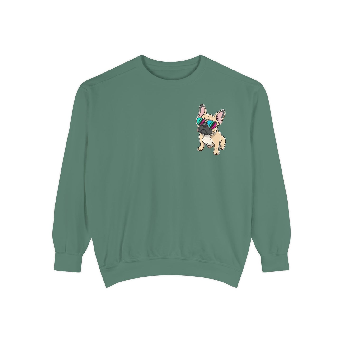 French Bulldog with Sunglasses - Sweatshirt