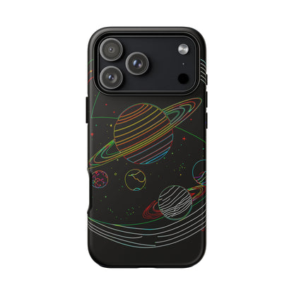 Galactic Tough Phone Case, Starry Space Protection, Unique Gift for Astronomers, Celestial Accessories, Trendy Space Lovers