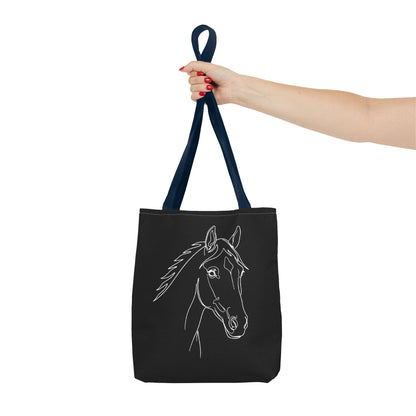 Horse Portrait Sketch - Tote Bag