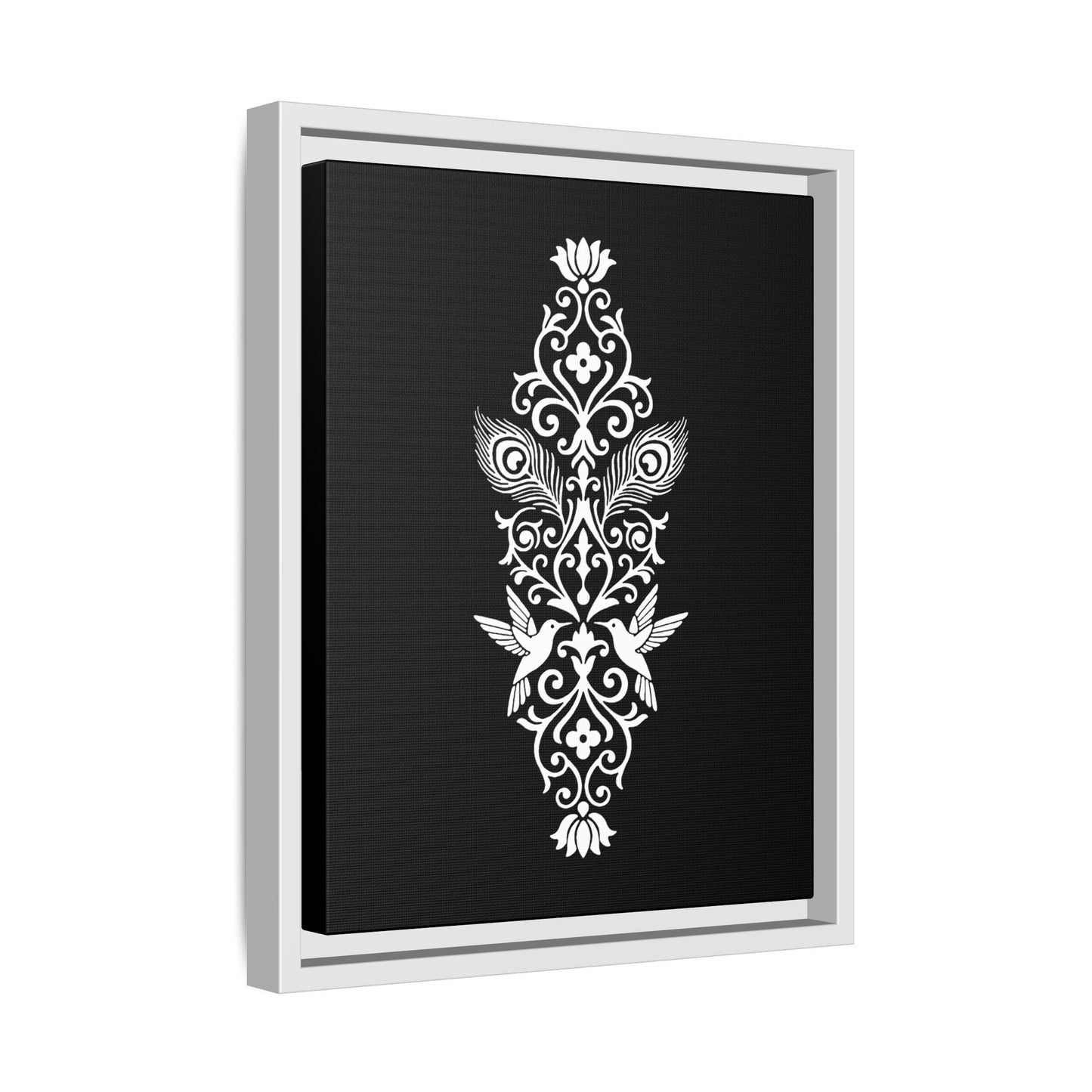 Hummingbird Soulmates - Framed Canvas