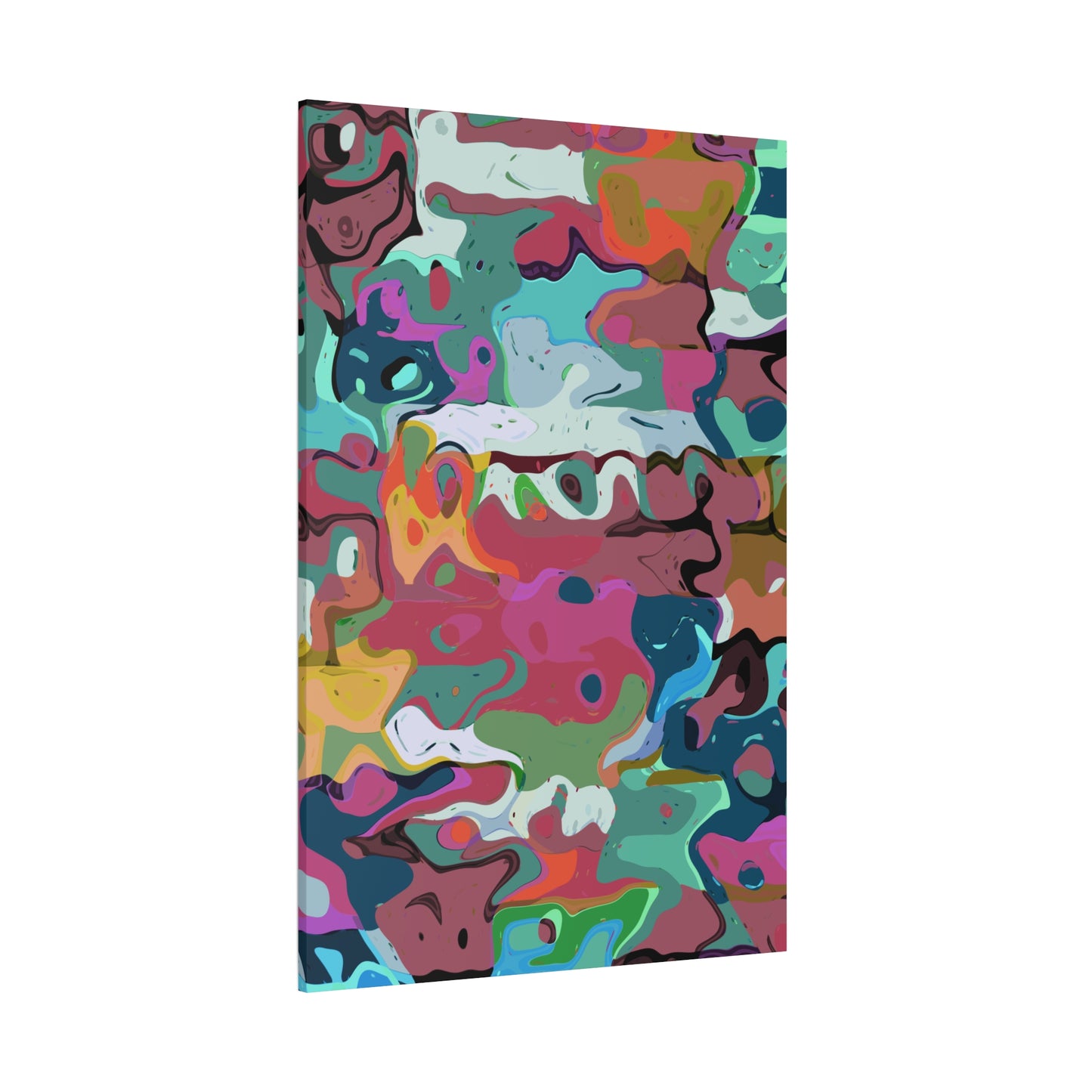 Colorful Abstract Marble - Canvas