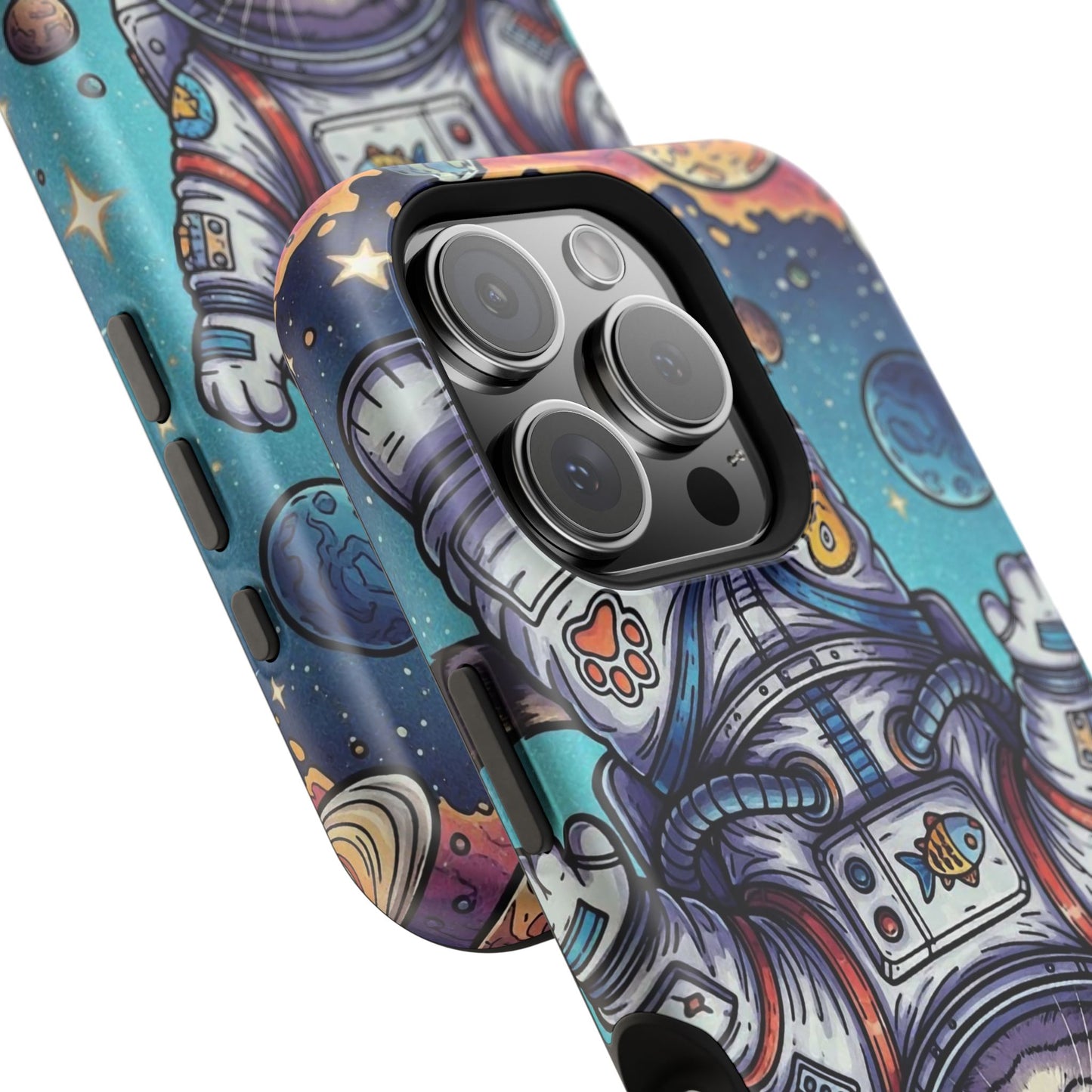 Astronaut Cat - Magnetic Phone Case