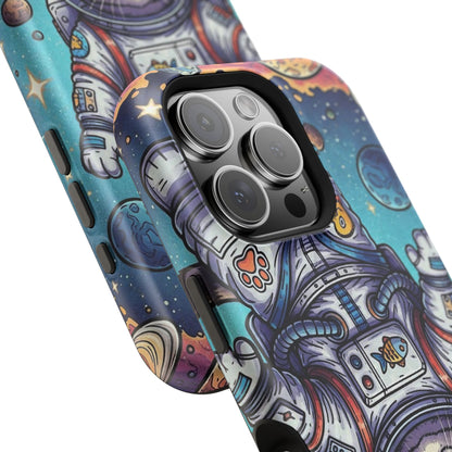 Astronaut Cat - Magnetic Phone Case