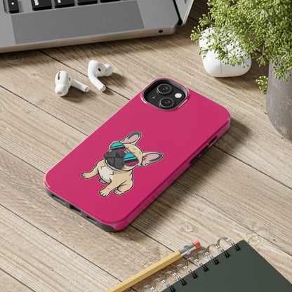 French Bulldog with Sunglasses - Phone Case