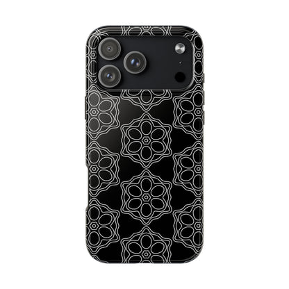 Geometric Sacred Flower - Phone Case