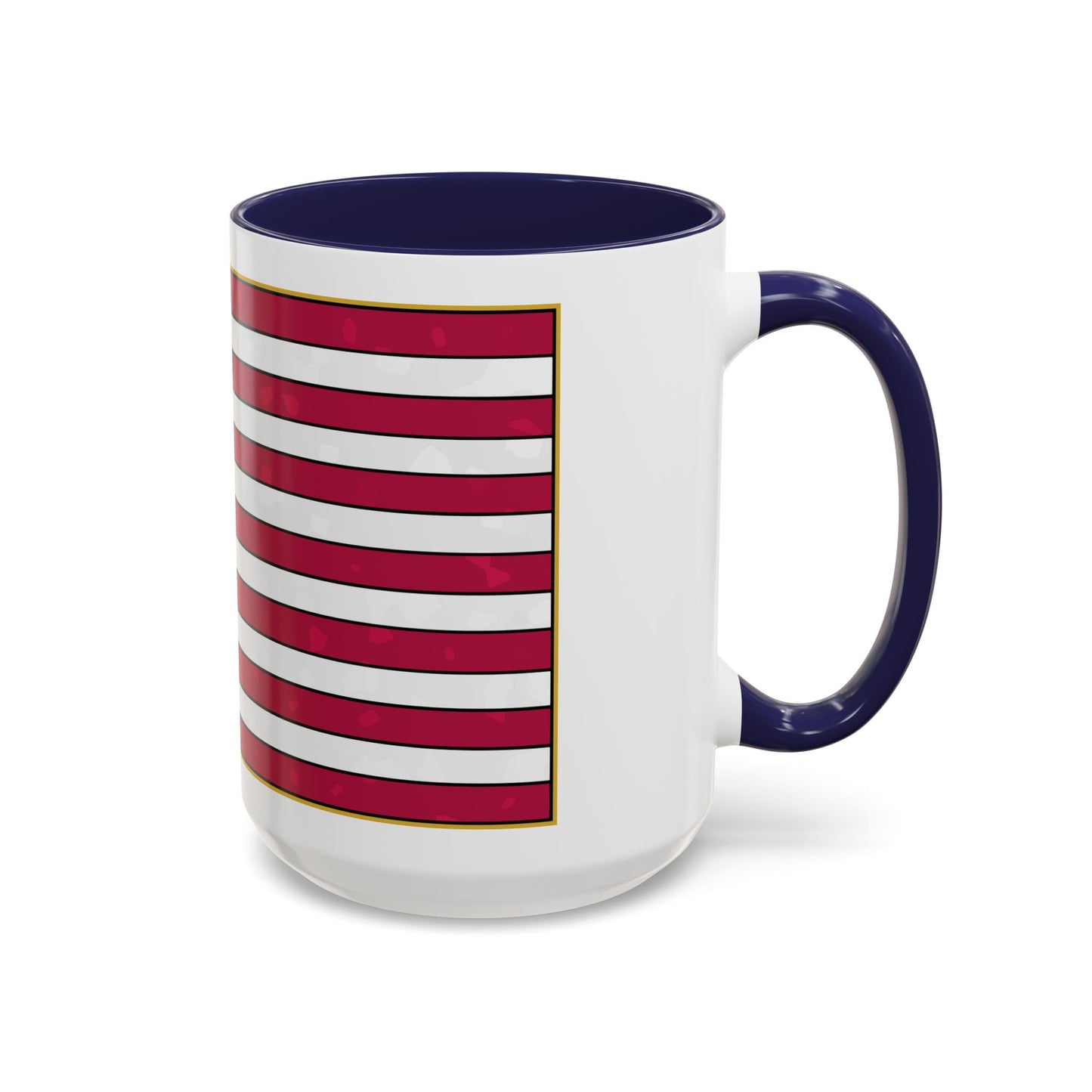 New Glory American Flag (Gold Edge Edition) - Color Accent Mug