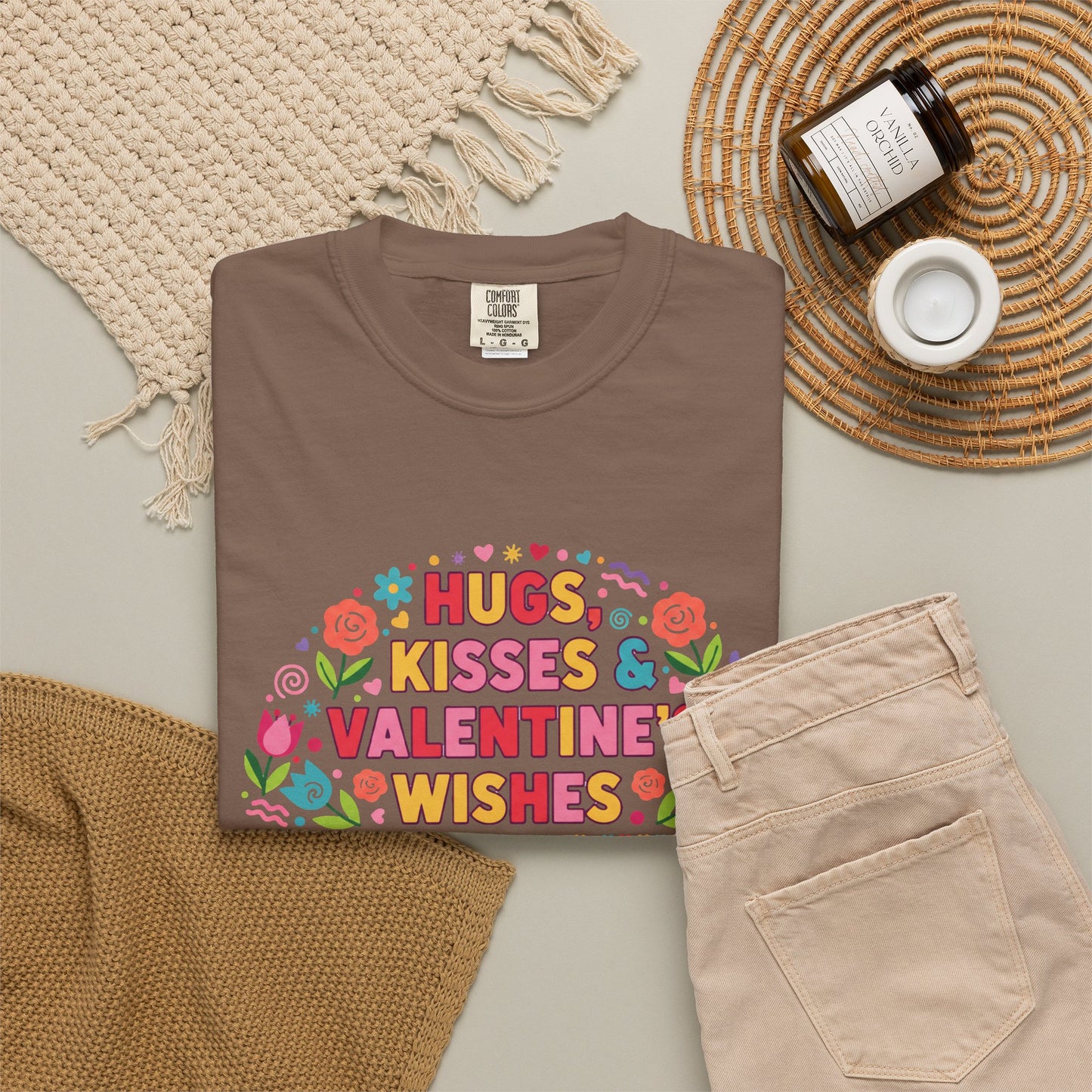 Hugs, Kisses & Valentine’s Wishes - T-Shirt