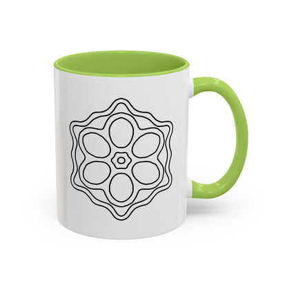 Elegant Floral Accent Coffee Mug, Perfect for Home, Office, Gifts, Birthdays, Inspirational Quotes, Tea Lovers