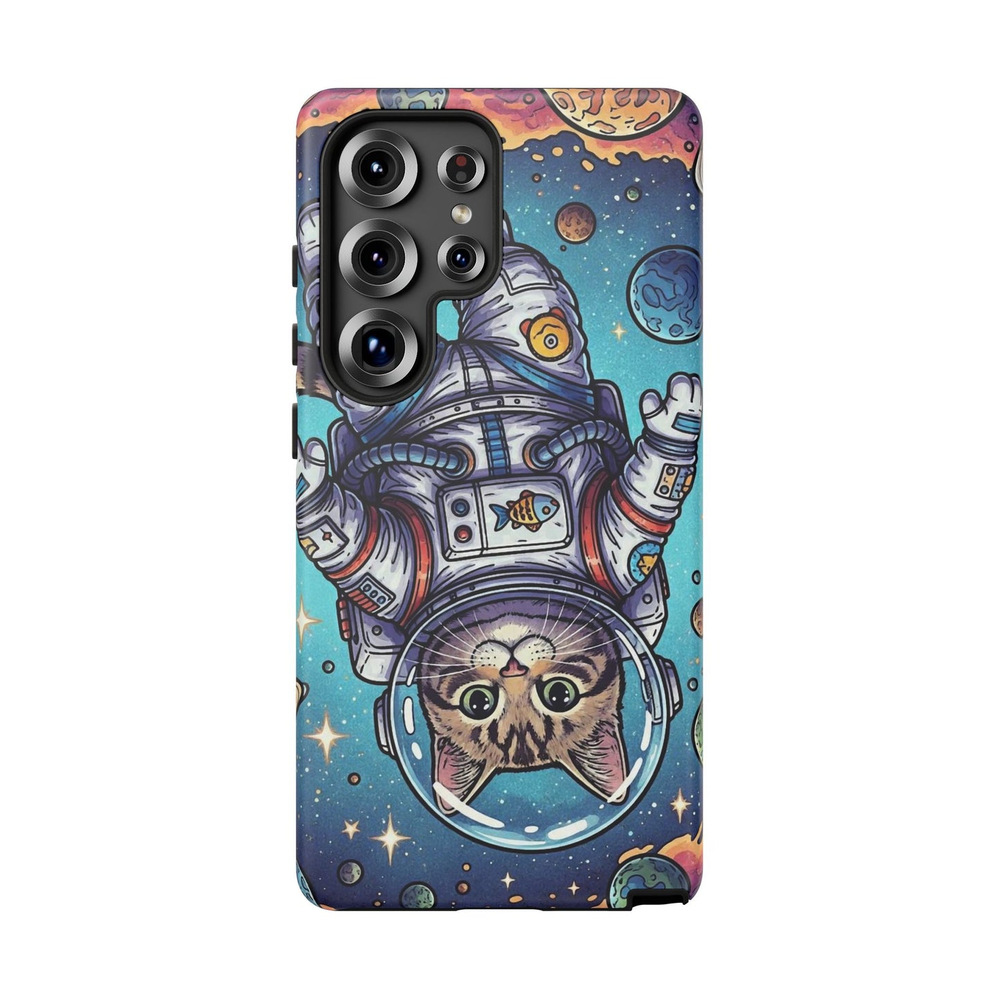Astronaut Cat - Tough Phone Case