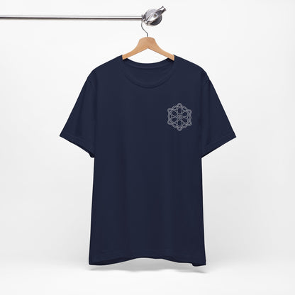 Unisex Boho Mandala Tee, Relaxed Fit Cotton Shirt, Perfect for Yoga Lovers, Meditation, Gift for Her, Vacation Wear, Everyday Comfort