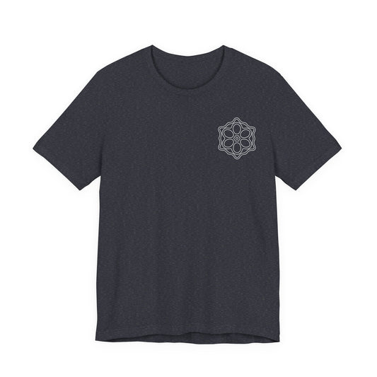 Unisex Boho Mandala Tee, Relaxed Fit Cotton Shirt, Perfect for Yoga Lovers, Meditation, Gift for Her, Vacation Wear, Everyday Comfort