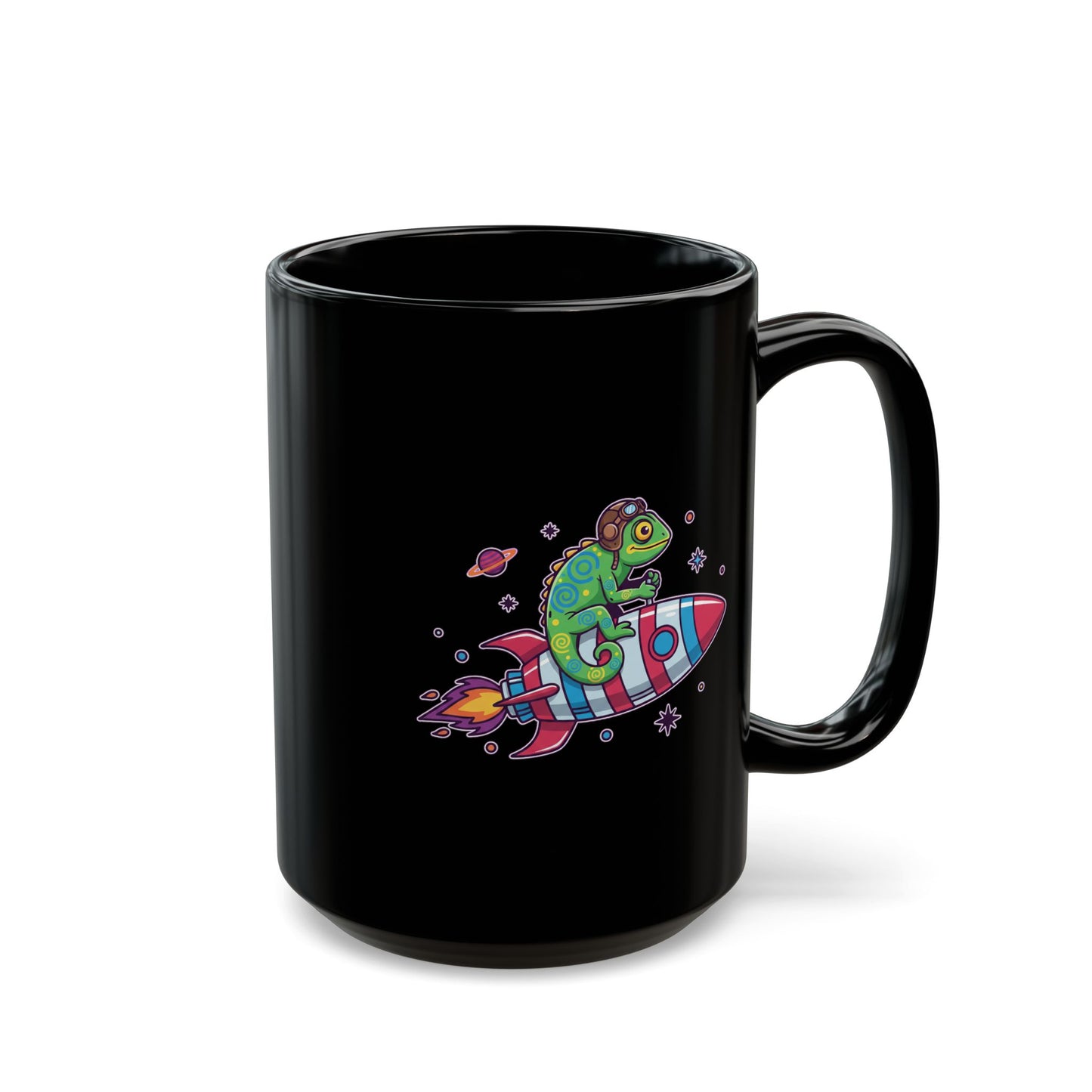 Cosmic Rider - Black Mug
