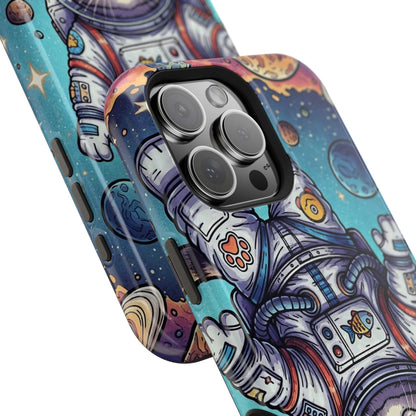 Astronaut Cat - Magnetic Phone Case