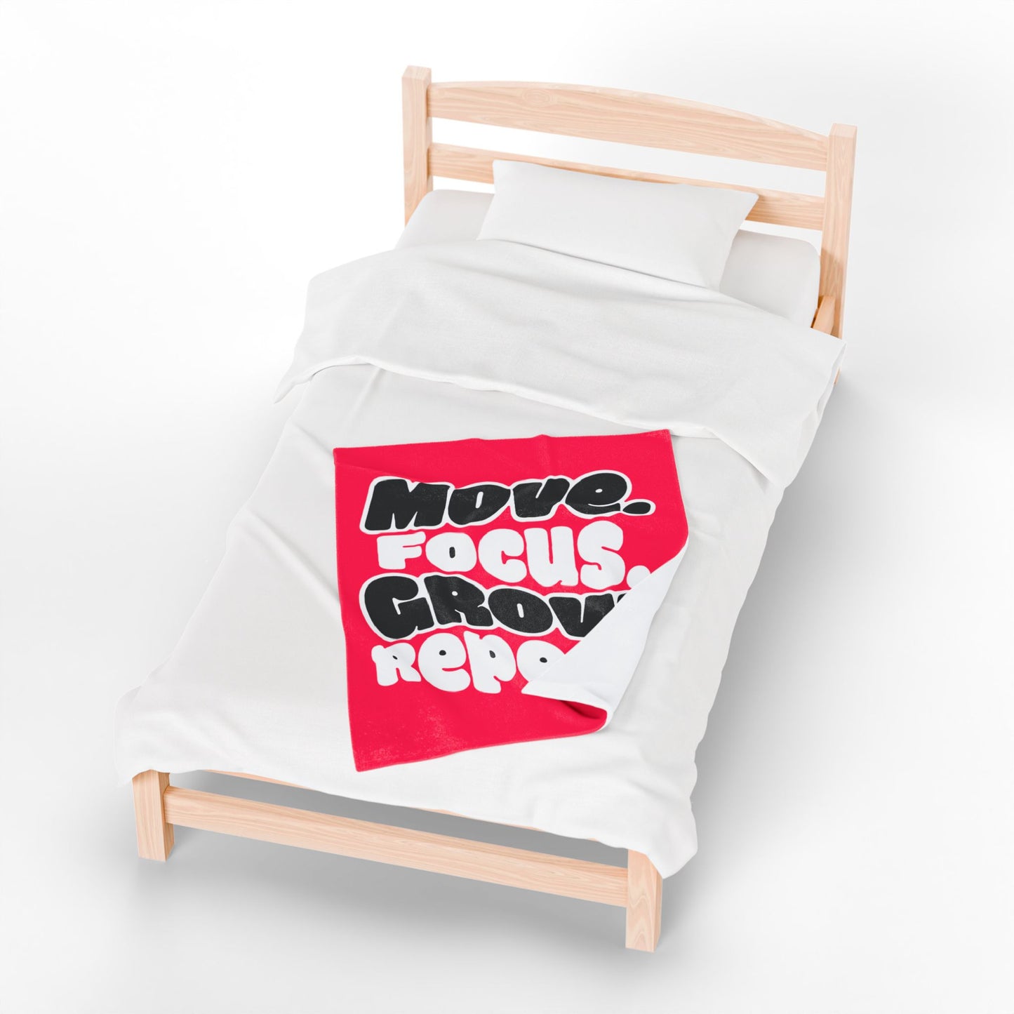 Move. Focus. Grow. Repeat. - Blanket