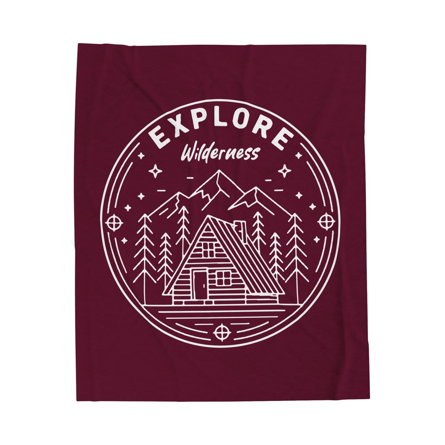 Explore Wilderness - Plush Blanket