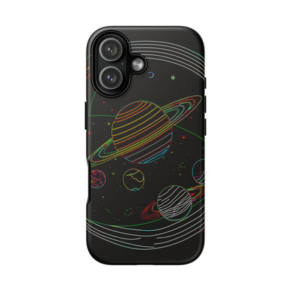 Galactic Tough Phone Case, Starry Space Protection, Unique Gift for Astronomers, Celestial Accessories, Trendy Space Lovers