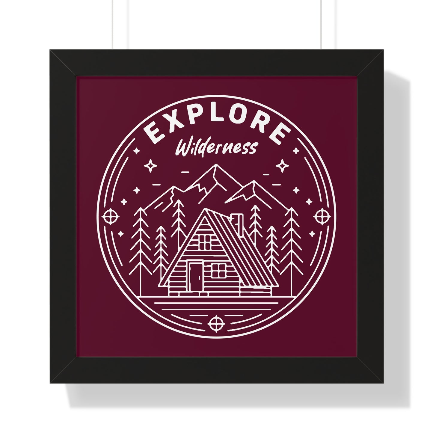 Explore Wilderness - Framed Poster