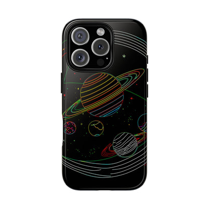 Galactic Tough Phone Case, Starry Space Protection, Unique Gift for Astronomers, Celestial Accessories, Trendy Space Lovers