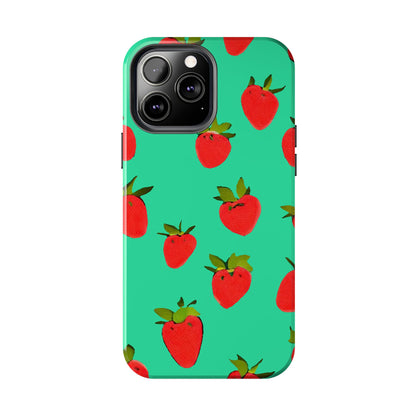 Strawberry Pattern - Phone Case