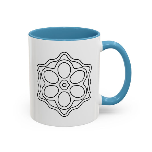 Elegant Floral Accent Coffee Mug, Perfect for Home, Office, Gifts, Birthdays, Inspirational Quotes, Tea Lovers