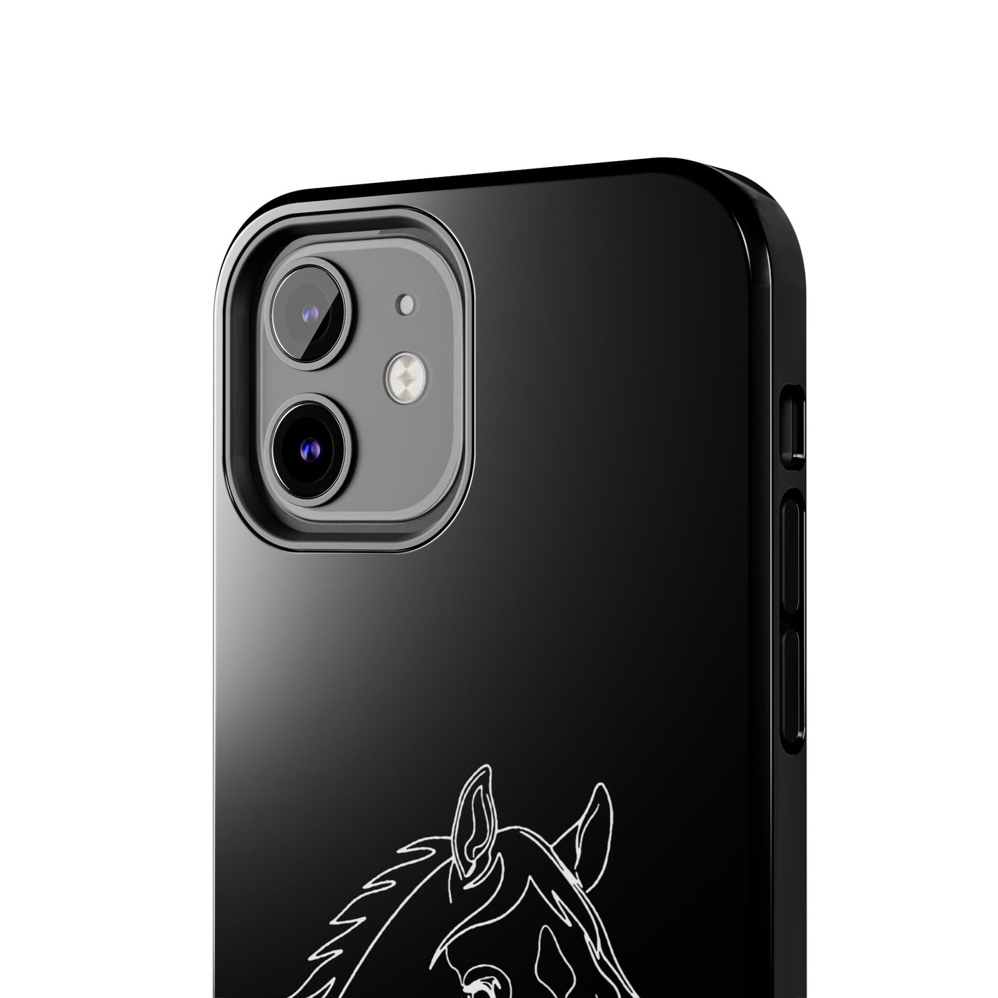 Horse Portrait Sketch - Phone Case