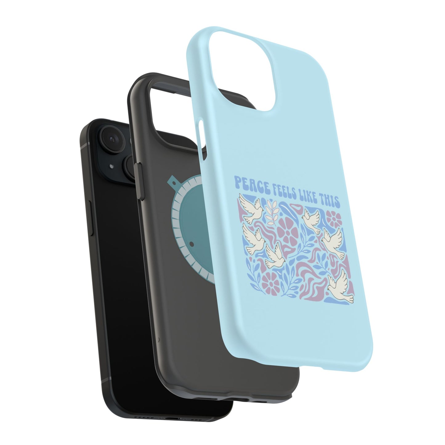 Peace Tells Like This - Magnetic Phone Case
