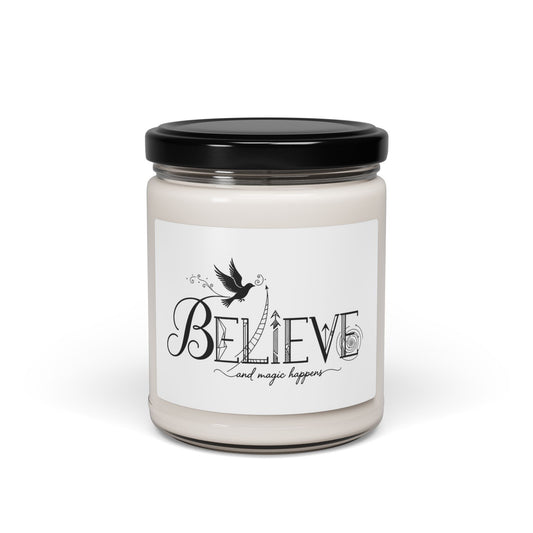 Believe and Magic Happens - Scented Candle
