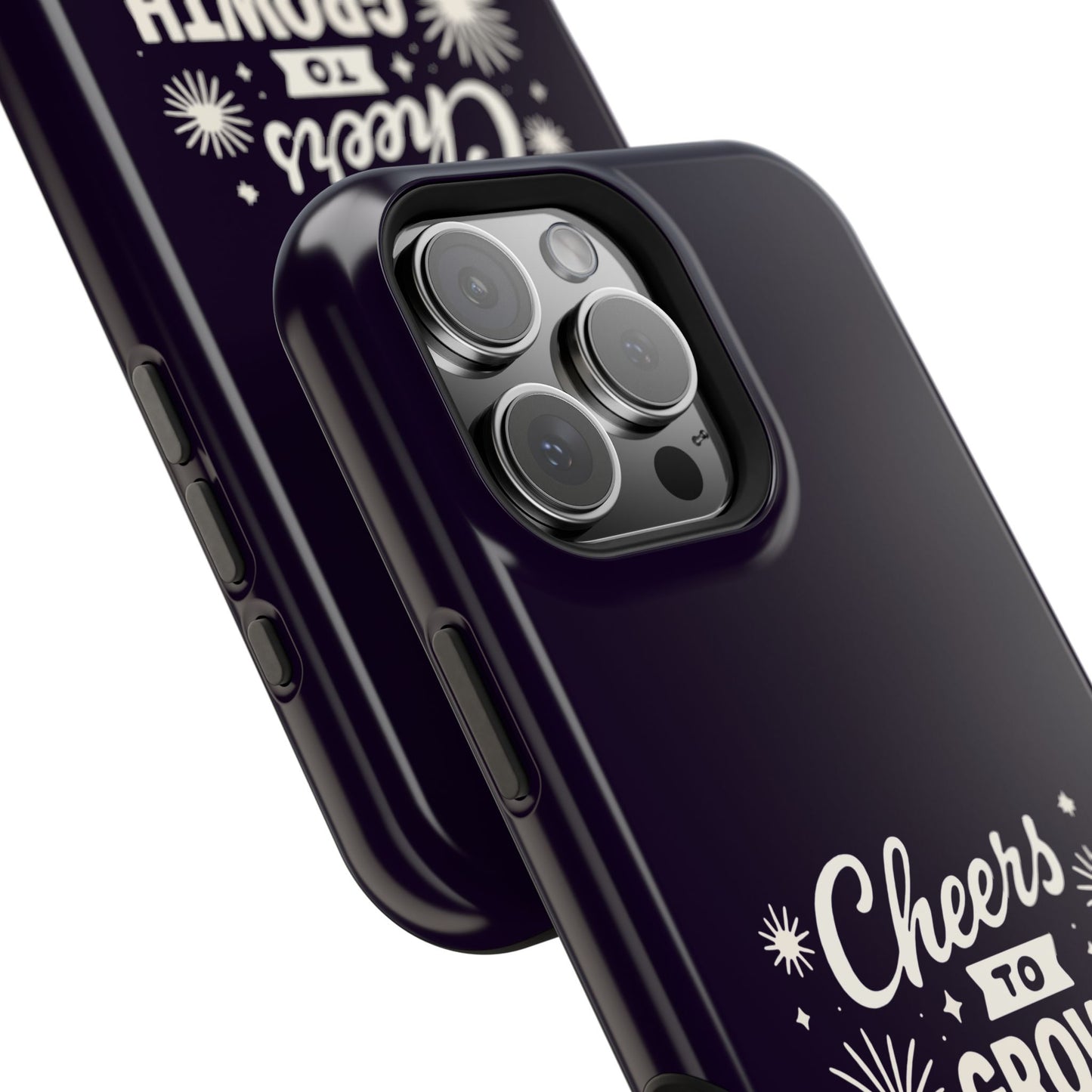 Cheers to Growth, Glow & Goals - Magnetic Phone Case