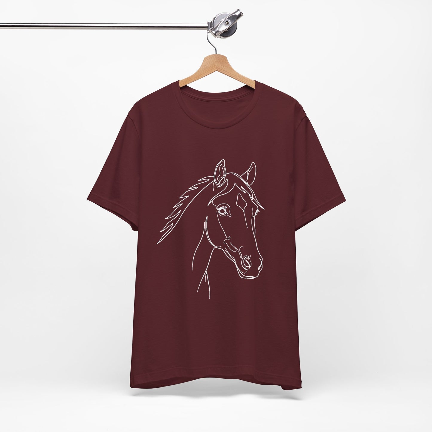 Horse Portrait Sketch - T-Shirt