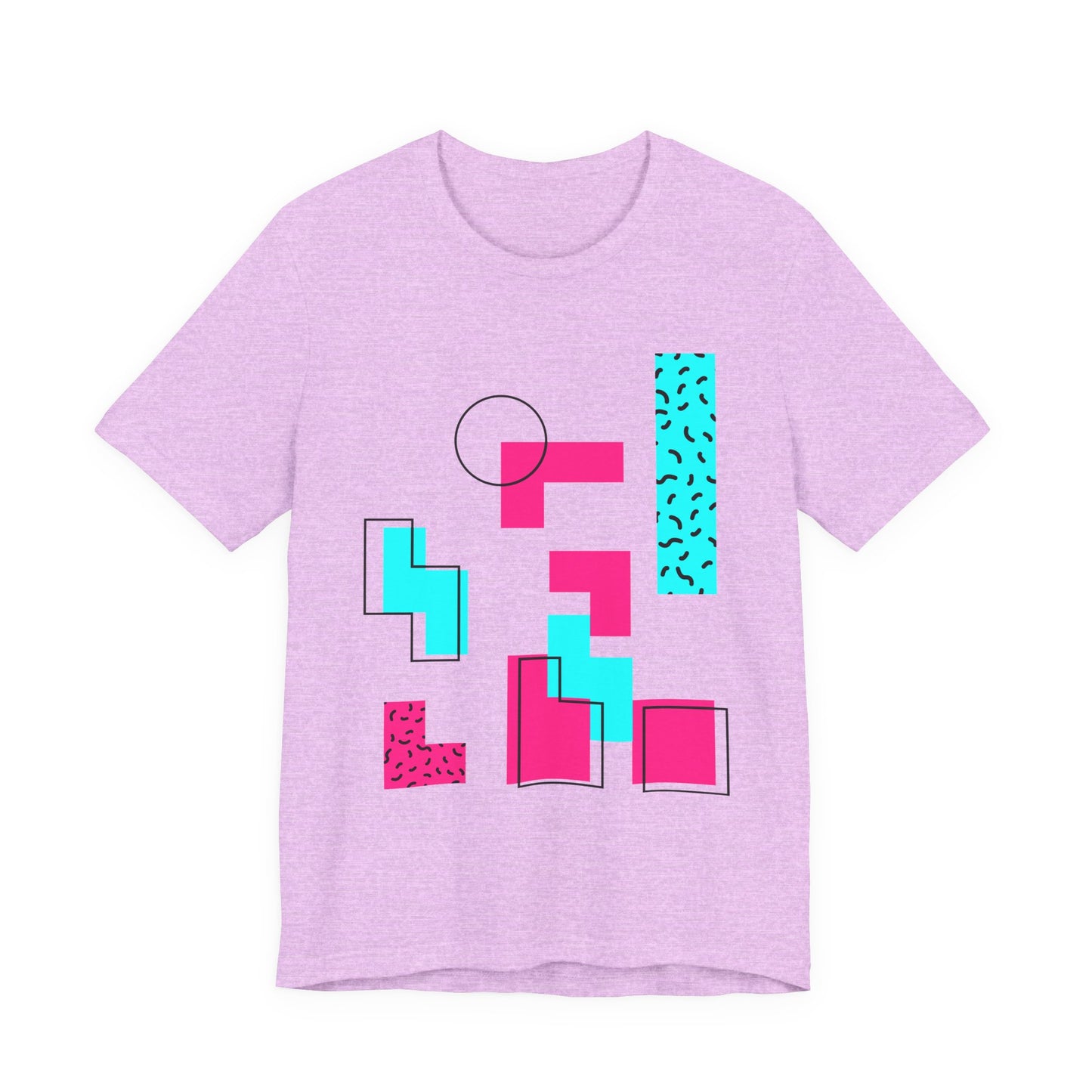 Retro Geometric Vibes - T-Shirt