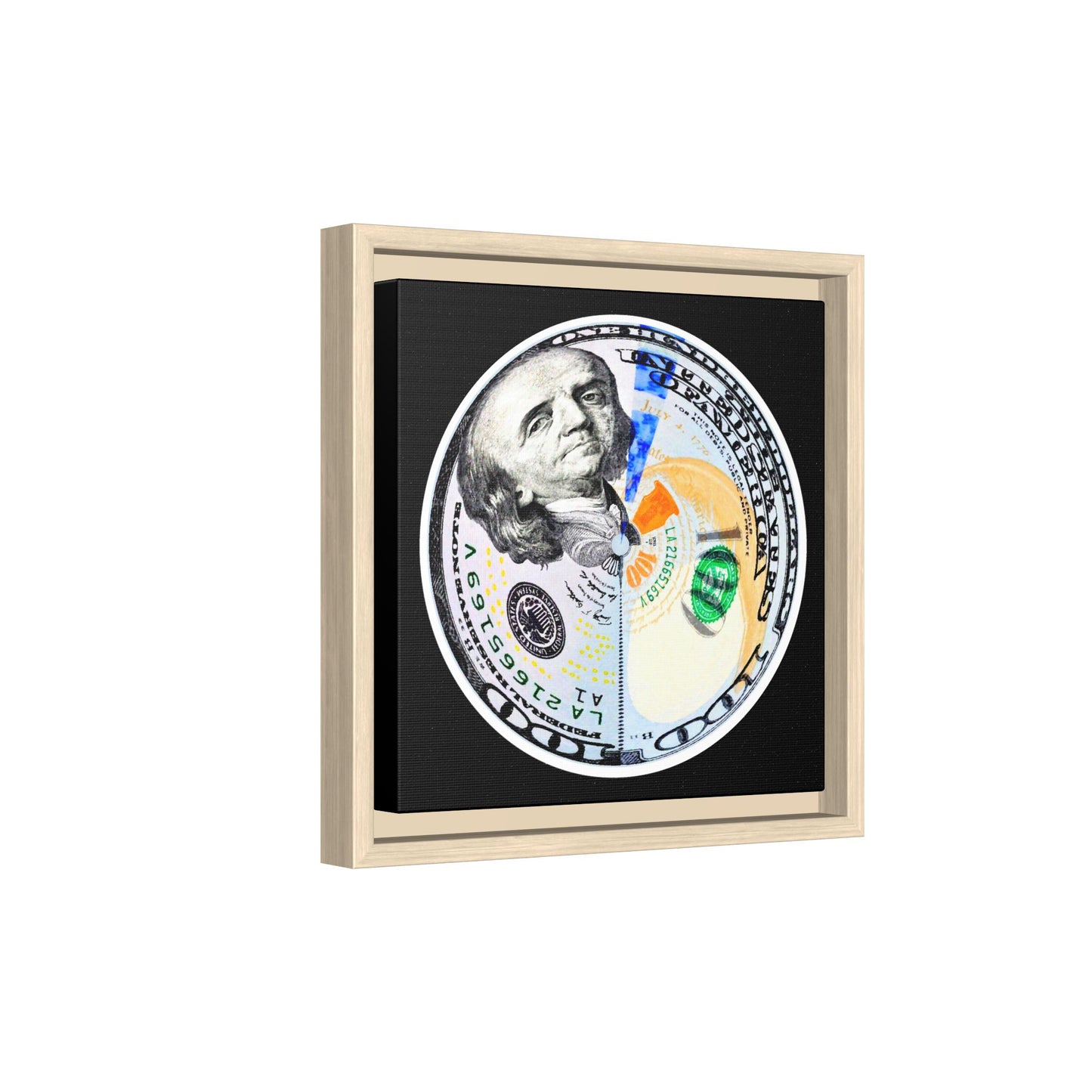 THE MOONEY - Framed Canvas