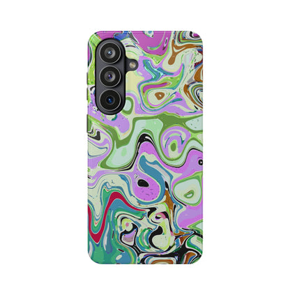 Vibrant Multi‑Color Swirl - Magnetic Phone Case