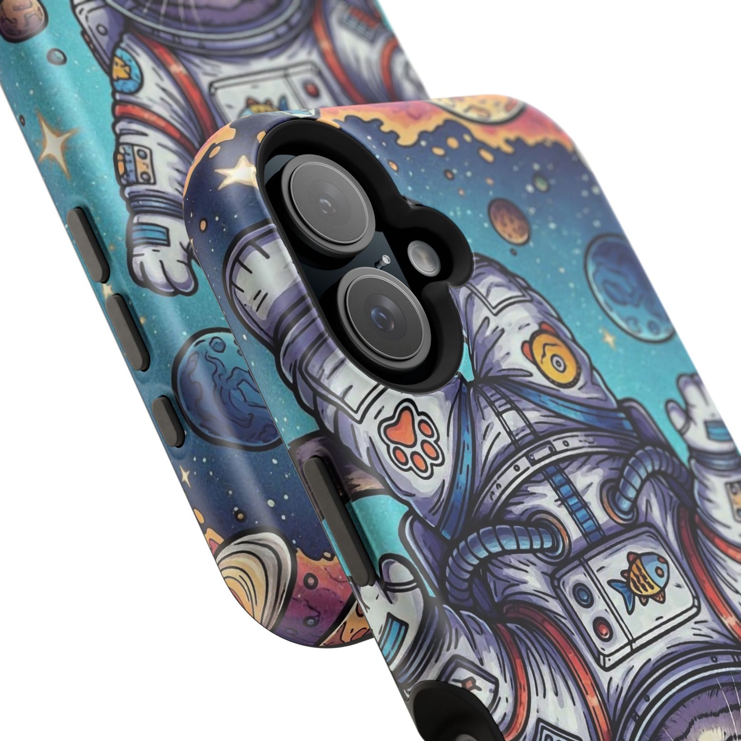 Astronaut Cat - Magnetic Phone Case