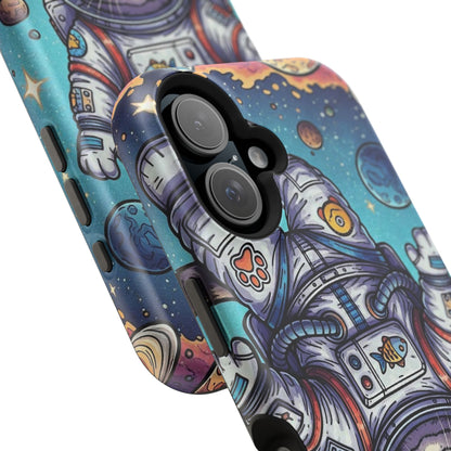 Astronaut Cat - Magnetic Phone Case