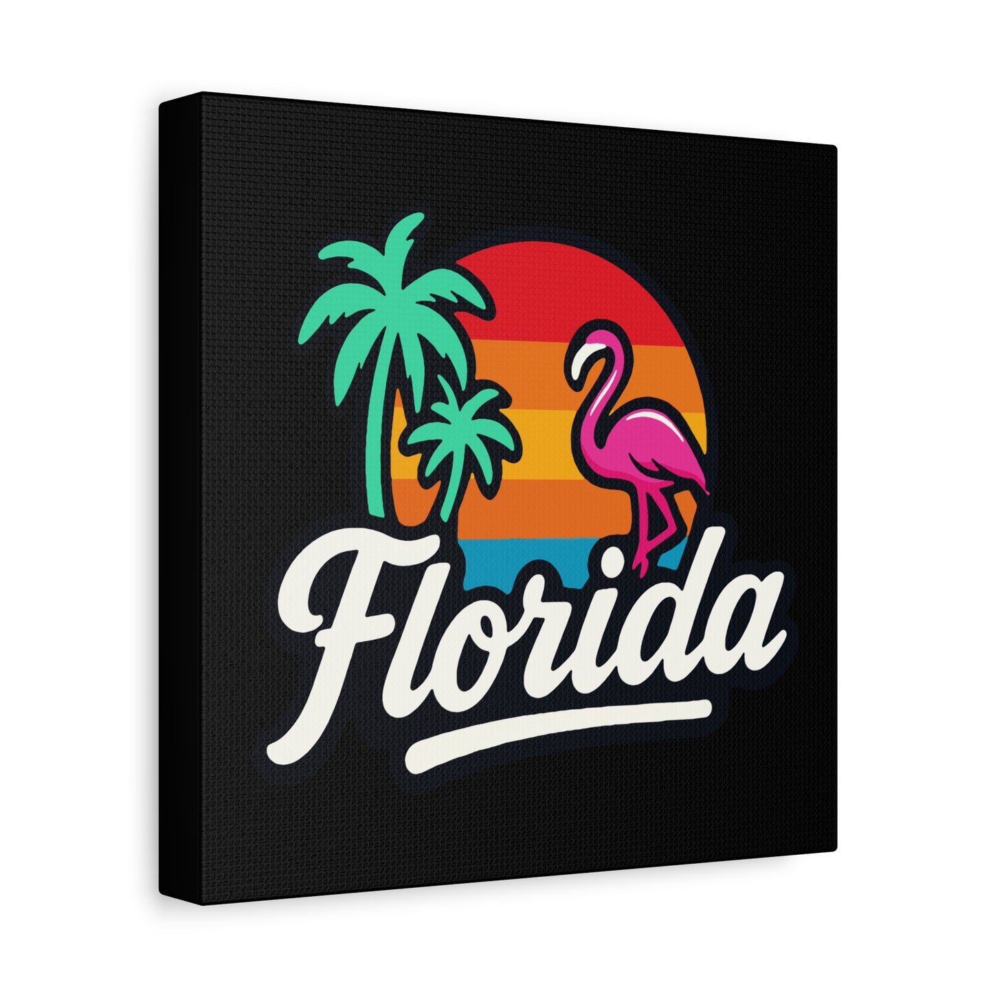 Florida Sunset Palm - Canvas