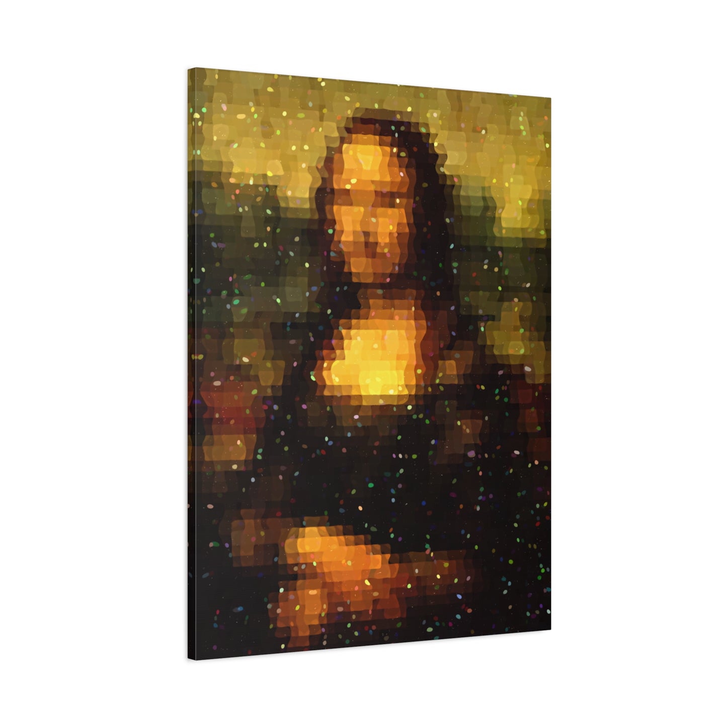 Pixel Muse — Silent Smile - Canvas