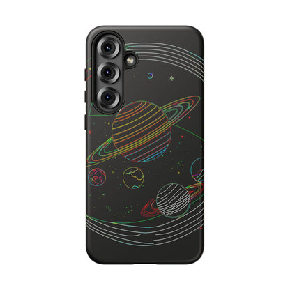 Galactic Tough Phone Case, Starry Space Protection, Unique Gift for Astronomers, Celestial Accessories, Trendy Space Lovers