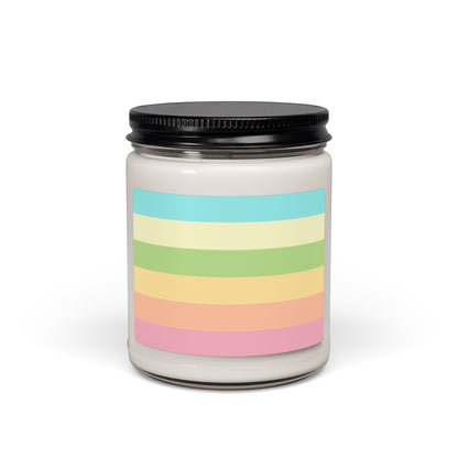 Pastel Stripes - Scented Candle