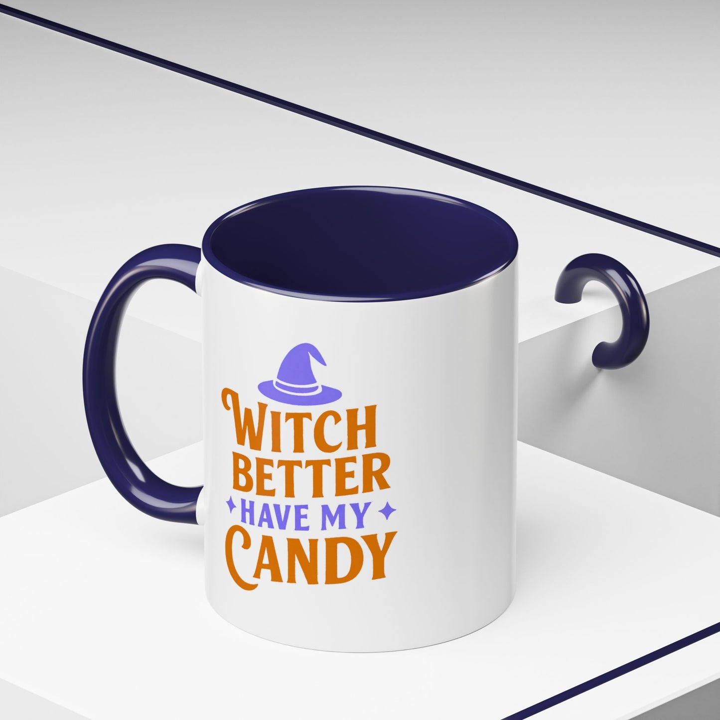 Witch-Themed Coffee Mug, Halloween decor, Gift for witches, Candy lover's mug, Spooky season drinkware, 11oz, 15oz options