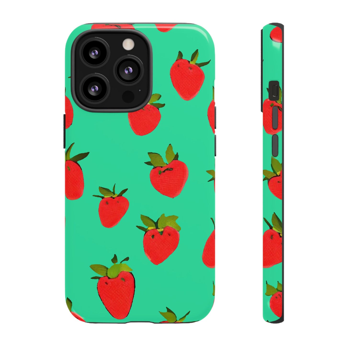 Strawberry Pattern - Phone Case