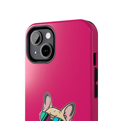 French Bulldog with Sunglasses - Phone Case