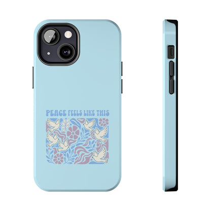 Peace Tells Like This - Phone Case