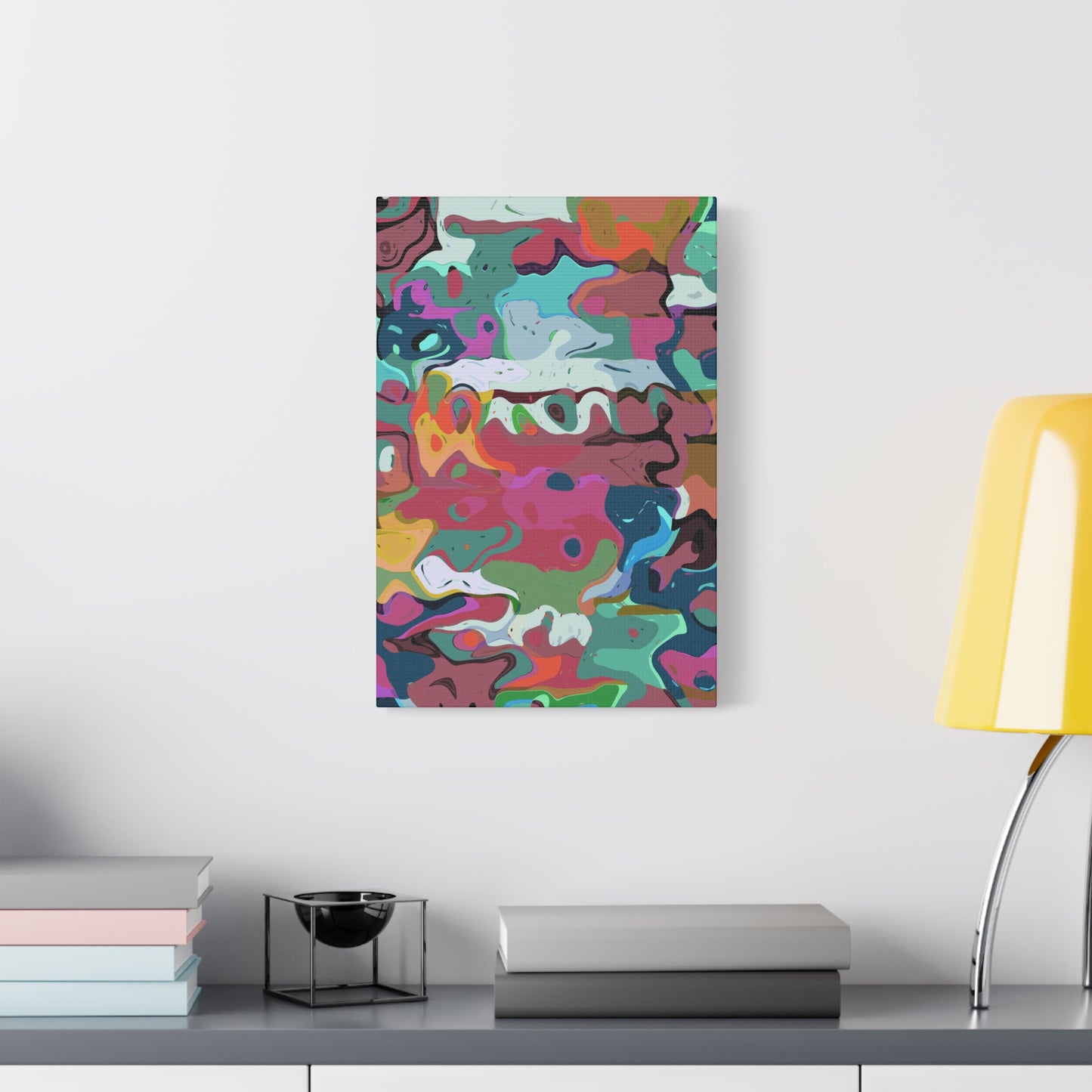 Colorful Abstract Marble - Canvas